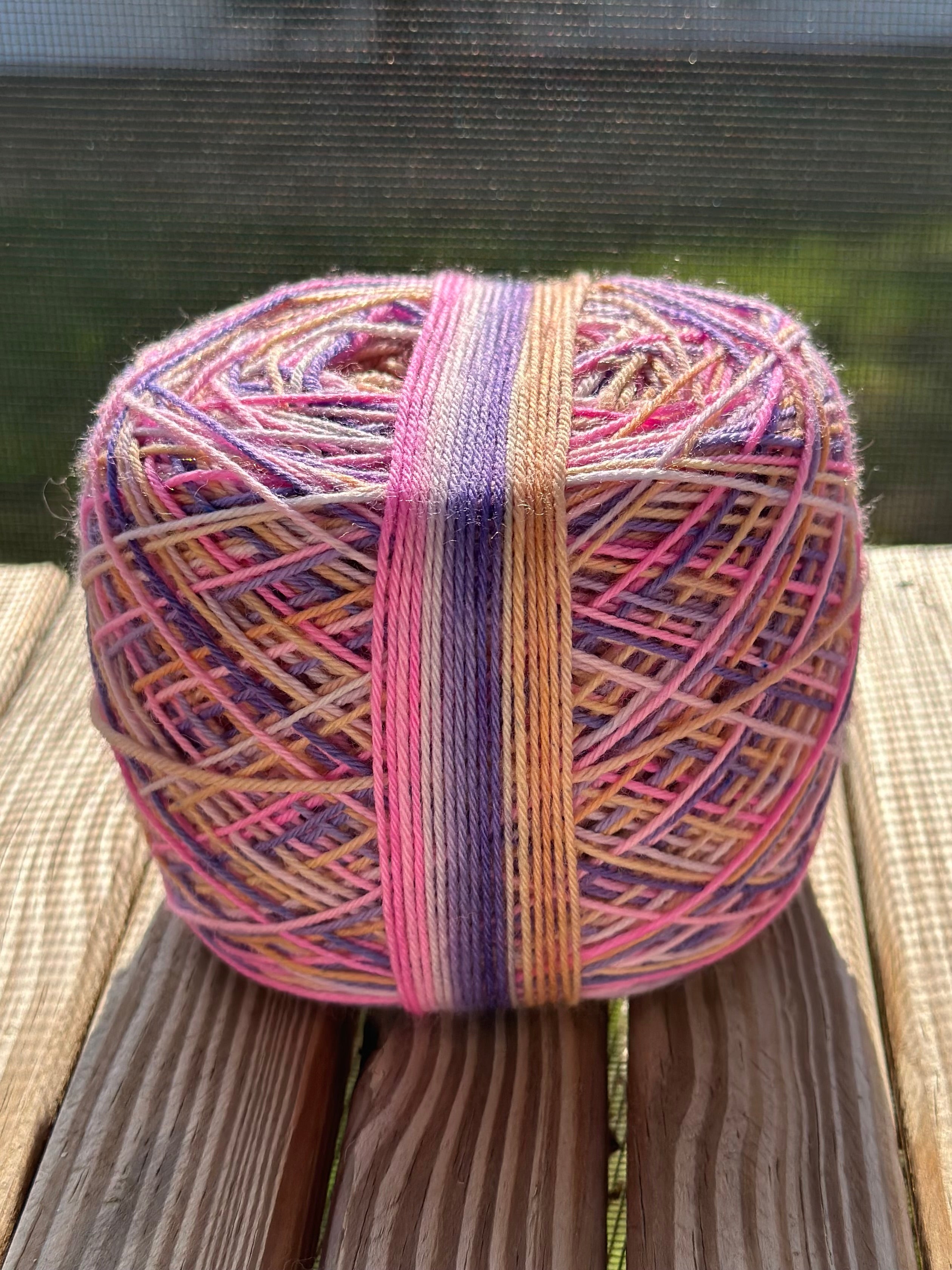 Self Striping Sock Yarn for Socks….