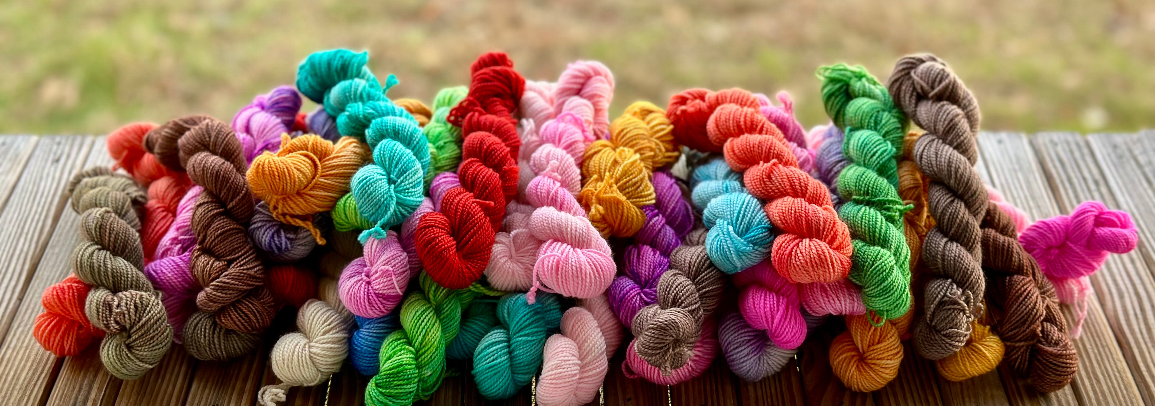 Mystery MCN Fingering Minis 6 Skein Set