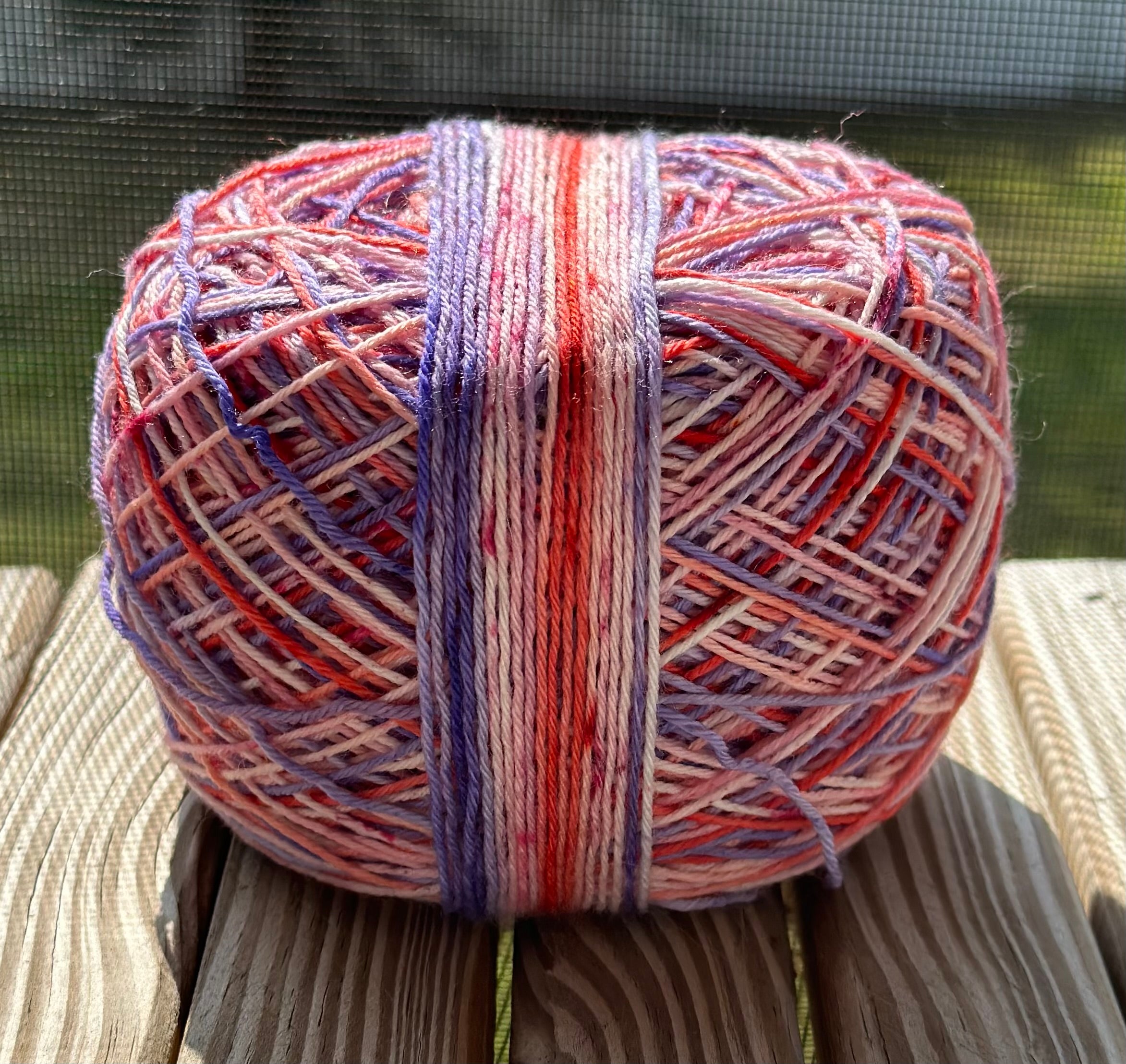 Self Striping Sock Yarn for Socks….